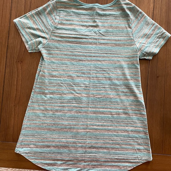 Blue & Grey Striped Classic Tee - Picture 2 of 4
